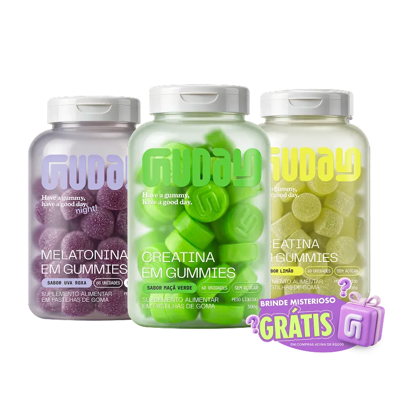 Creatina Maçã Verde & Limão + Melatonina